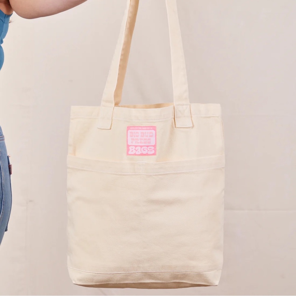 Big Bud Press Everyday Tote Light Yellow - Picture 5 of 5